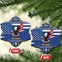 US Navy 250th Anniversary Veteran Ceramic Ornament - Wonder Print Shop