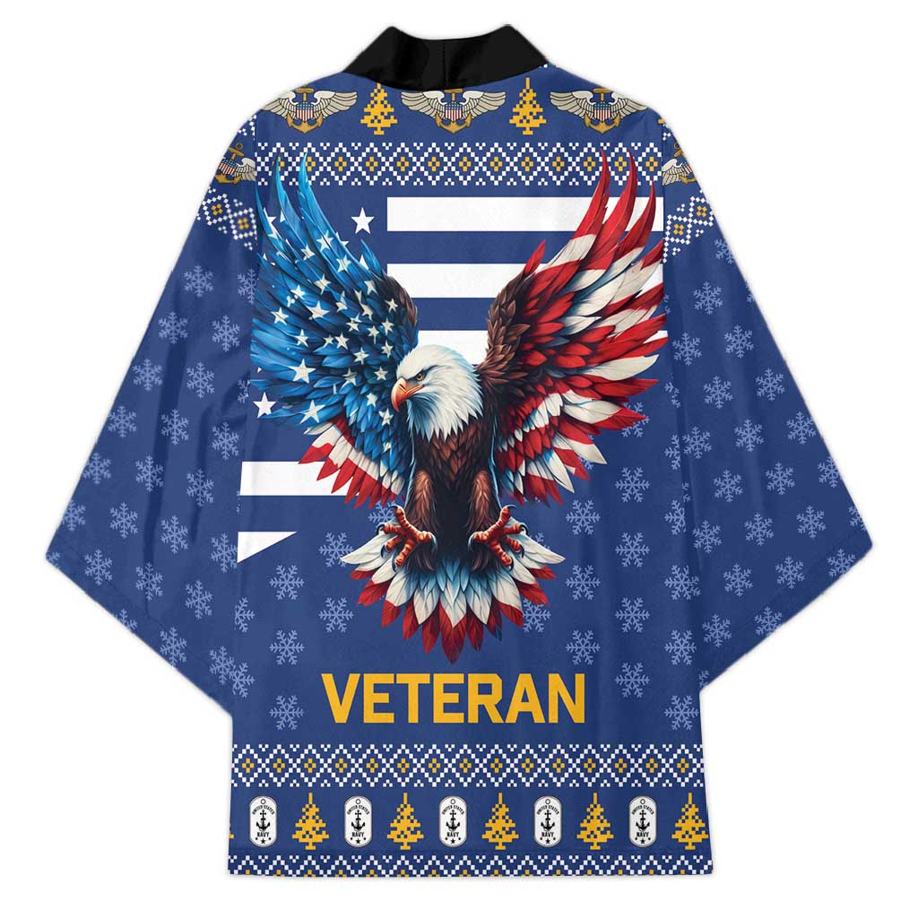 US Navy 250th Anniversary Veteran Kimono - Wonder Print Shop