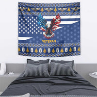 US Navy 250th Anniversary Veteran Tapestry - Wonder Print Shop