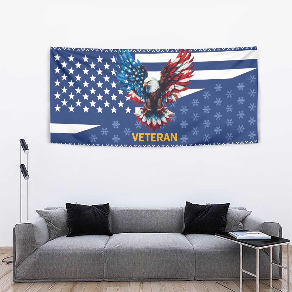 US Navy 250th Anniversary Veteran Tapestry - Wonder Print Shop