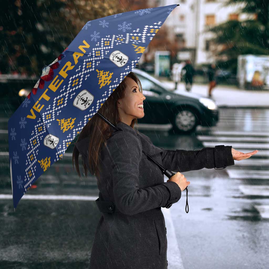 US Navy 250th Anniversary Veteran Umbrella - Wonder Print Shop