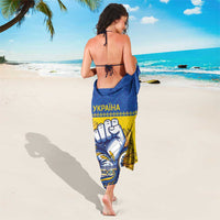 Ukraine Sunflowers Hand Sarong with Ukrainian Folk Pattern - Wonder Print Shop
