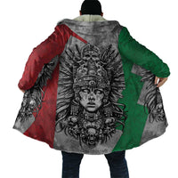 Mexico Aztec Warrior Goddess Cloak Aztec Tribal Skull Tricolor Armor