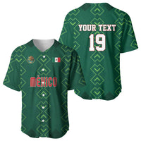 Custom Mexico Football Baseball Jersey Go Champions Mexico