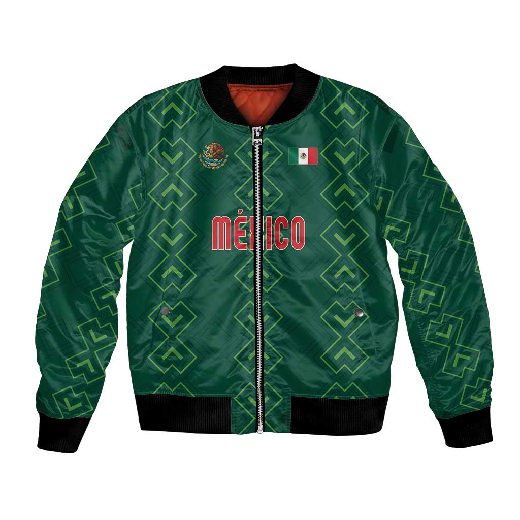 Custom Mexico Football Bomber Jacket Go Champions Mexico