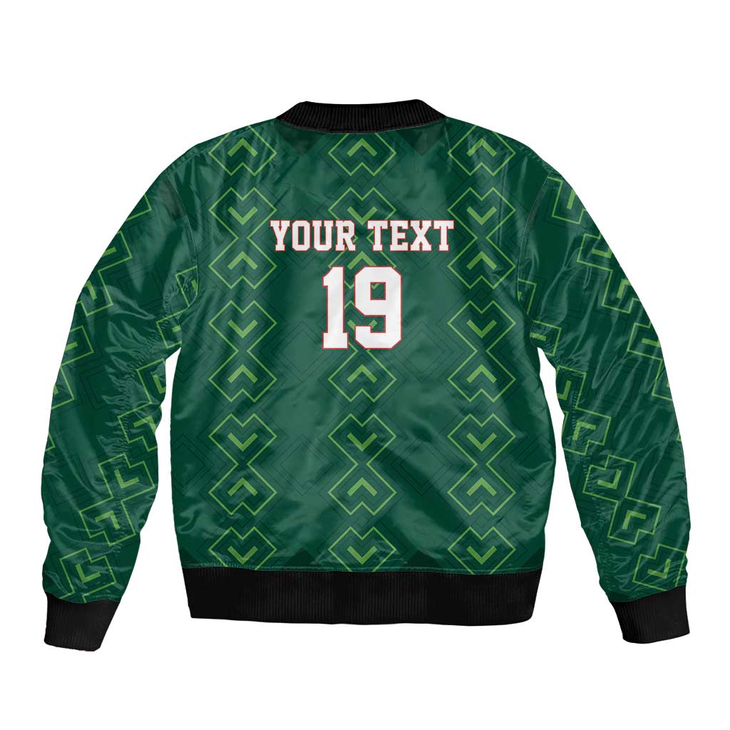 Custom Mexico Football Bomber Jacket Go Champions Mexico
