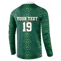 Custom Mexico Football Button Sweatshirt Go Champions Mexico