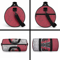 Poland Winged Hussar Warrior Duffle Bag Polska Flag Armor Spirit