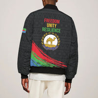 Eritrea Independence Day 1991 Bomber Jacket Honor Freedom Unity Resilience