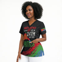 Eritrea Independence Day 1991 Scrub Top Honor Freedom Unity Resilience