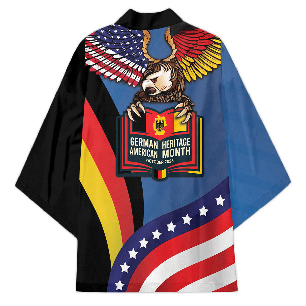 German American Heritage Month Kimono German Roots American Wings