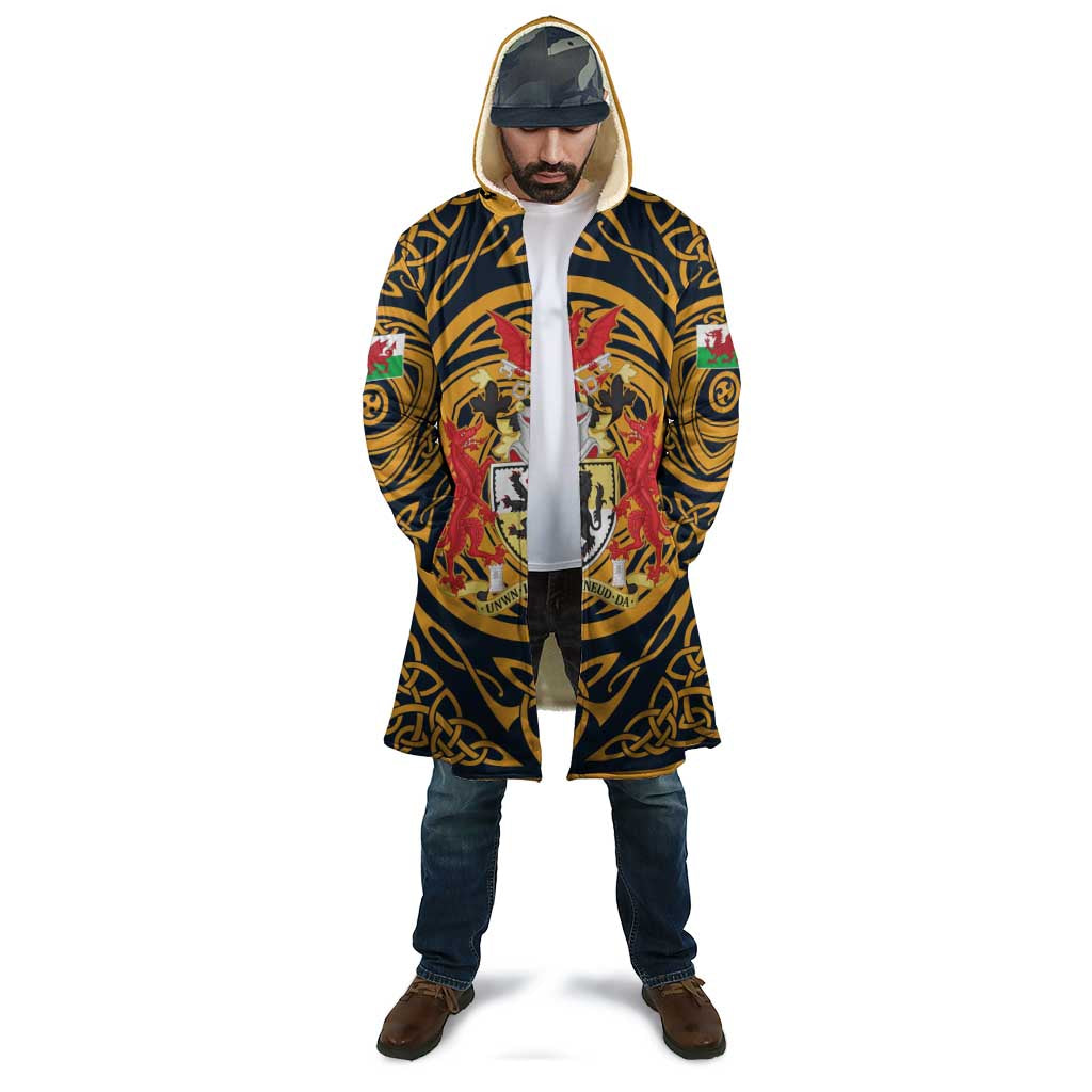 Personalized Denbighshire Wales Cloak Coat Of Arms Celtic Style - Wonder Print Shop