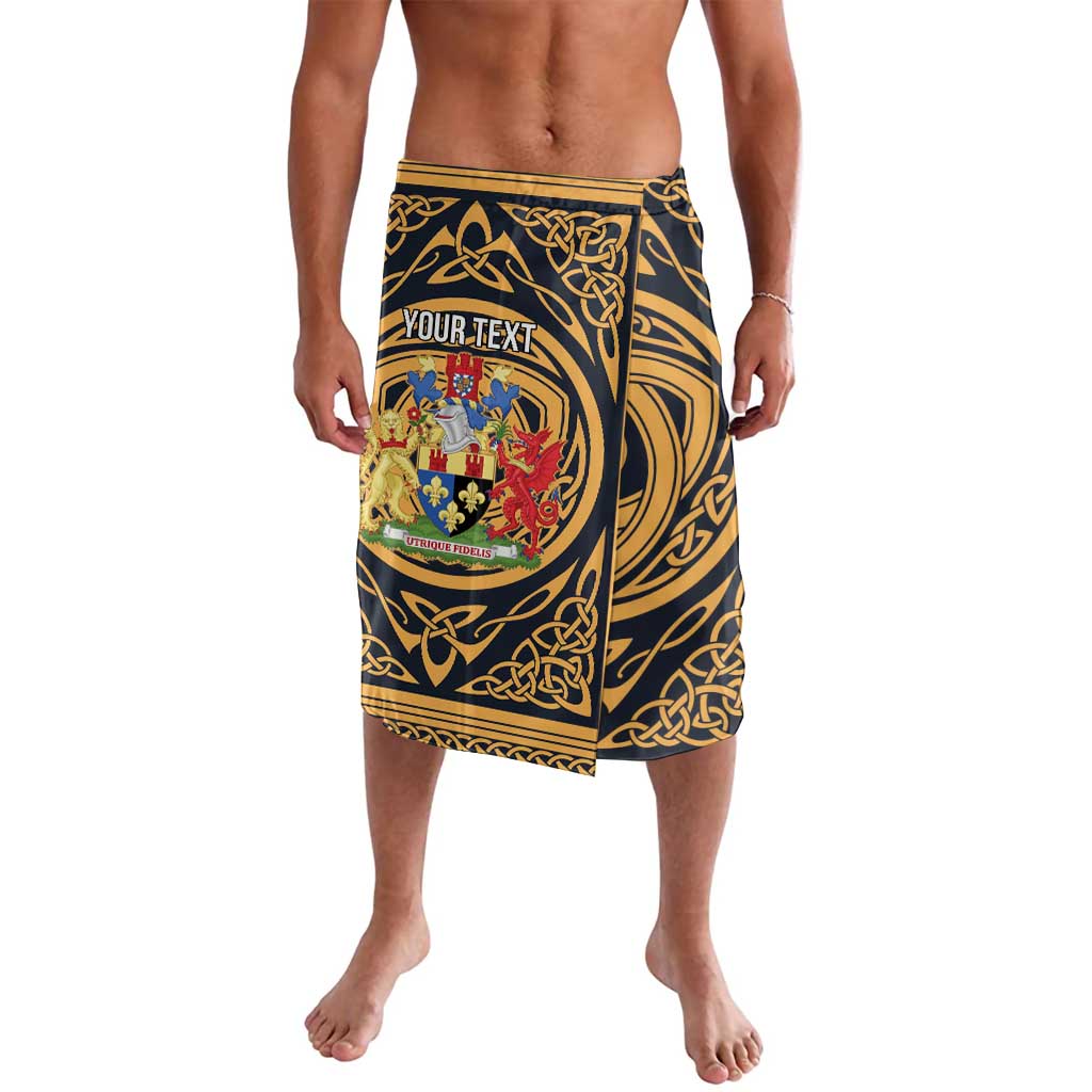 Personalized Monmouthshire Wales Lavalava Coat Of Arms Celtic Style - Wonder Print Shop