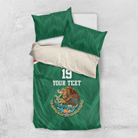 Custom Mexico Football Bedding Set El Tricolor World Cup Style - Wonder Print Shop