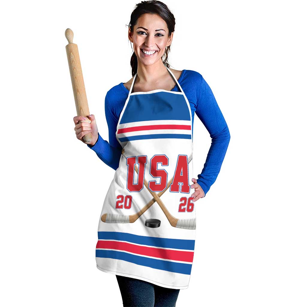 USA Ice Hockey Apron Let’s Go Champions