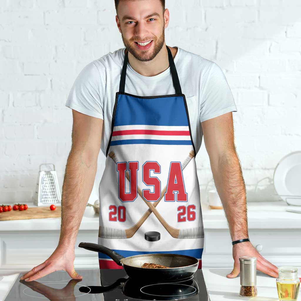 USA Ice Hockey Apron Let’s Go Champions