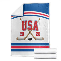 USA Ice Hockey Blanket Let’s Go Champions
