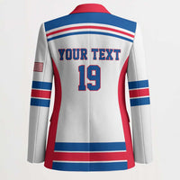 Custom USA Ice Hockey Blazer Let’s Go Champions