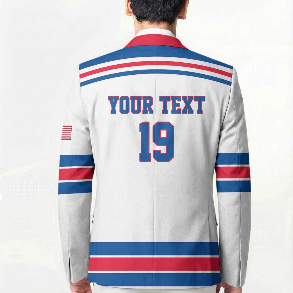 Custom USA Ice Hockey Blazer Let’s Go Champions