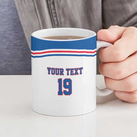 Custom USA Ice Hockey Ceramic Mug Let’s Go Champions