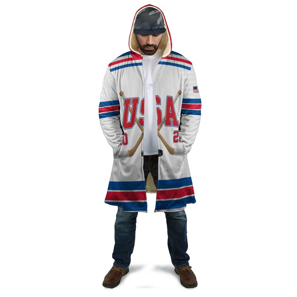 Custom USA Ice Hockey Cloak Let’s Go Champions
