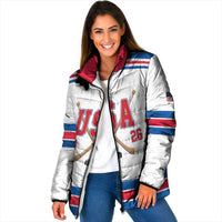 Custom USA Ice Hockey Padded Jacket Let’s Go Champions