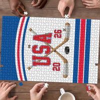 USA Ice Hockey Puzzle Let’s Go Champions