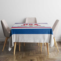 USA Ice Hockey Tablecloth Let’s Go Champions