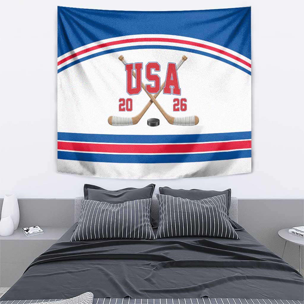 USA Ice Hockey Tapestry Let’s Go Champions