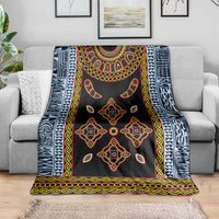 Cameroon Bamileke Toghu Pattern Blanket Bamenda Royal Cultural Design