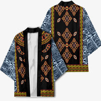 Cameroon Bamileke Toghu Pattern Kimono Bamenda Royal Cultural Design