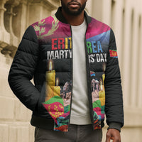 Personalized Eritrea Martyrs Day Bomber Puffer Jacket Eritrea EPLF Honoring Shida Heroes