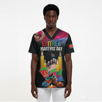Personalized Eritrea Martyrs Day Scrub Top Eritrea EPLF Honoring Shida Heroes