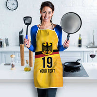 Custom Germany Heritage Eagle Apron German Eagle with Flag Design - Wonder Print Shop