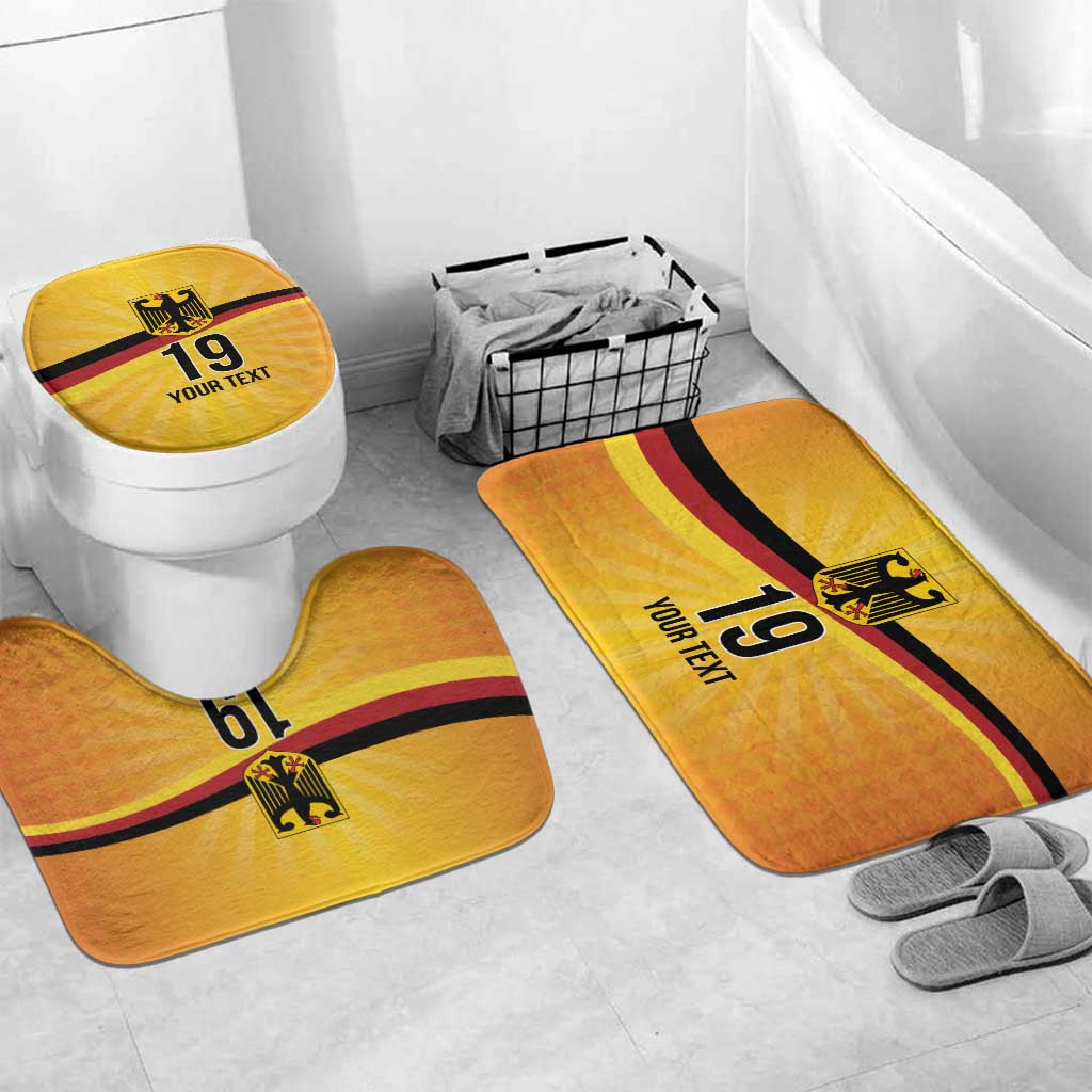 Custom Germany Heritage Eagle Bathroom Set German Eagle with Flag Design - Wonder Print Shop