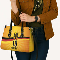 Custom Germany Heritage Eagle Leather Bag German Eagle with Flag Design - Wonder Print Shop