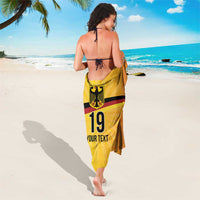 Custom Germany Heritage Eagle Sarong German Eagle with Flag Design - Wonder Print Shop