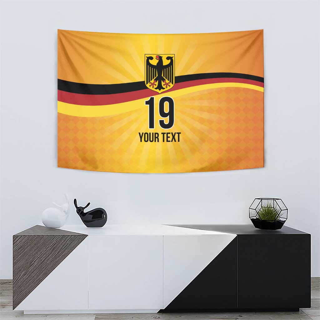Custom Germany Heritage Eagle Tapestry German Eagle with Flag Design - Wonder Print Shop