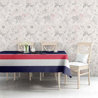 USA Ice Hockey Tablecloth United States Eagle Mascot Style