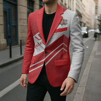 Personalized Latvia Independence Day Blazer Latvijas Republika Folk Pattern