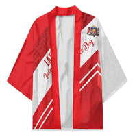 Personalized Latvia Independence Day Kimono Latvijas Republika Folk Pattern