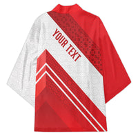 Personalized Latvia Independence Day Kimono Latvijas Republika Folk Pattern