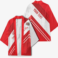 Personalized Latvia Independence Day Kimono Latvijas Republika Folk Pattern