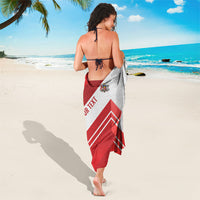 Personalized Latvia Independence Day Sarong Latvijas Republika Folk Pattern