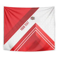 Personalized Latvia Independence Day Tapestry Latvijas Republika Folk Pattern