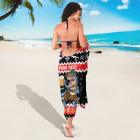 Personalized German T-Rex Christmas Sarong Funny Beer Dinosaur Xmas - Wonder Print Shop