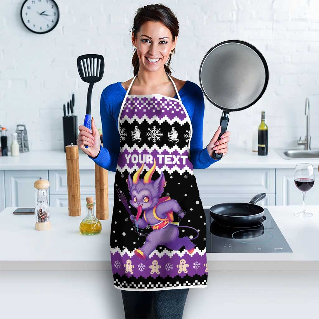 Personalized German Krampus Christmas Apron German Christmas Legend - Wonder Print Shop