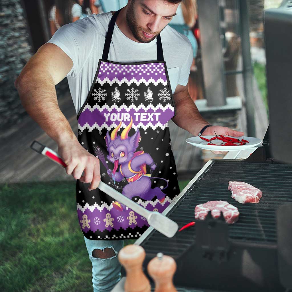 Personalized German Krampus Christmas Apron German Christmas Legend - Wonder Print Shop