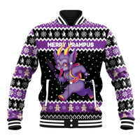Personalized German Krampus Christmas Baseball Jacket German Christmas Legend - Wonder Print Shop