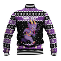 Personalized German Krampus Christmas Baseball Jacket German Christmas Legend - Wonder Print Shop